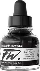 Tinte Daler Rowney FW Acryltinte Black 29,5 ml 1 Stck - 1