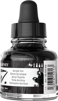 Muste Daler Rowney FW Acrylic Ink Black 29,5 ml 1 kpl - 3