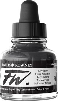 Tinta Daler Rowney FW Acrylic ink Payne's Grey 29,5 ml 1 un. - 2