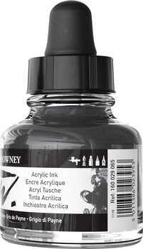 Ink Daler Rowney FW Acrylic Ink Payne's Grey 29,5 ml 1 pc - 3
