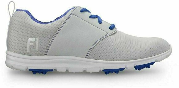 Női golfcipők Footjoy Enjoy Light Grey/Blue 37 - 3