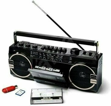 Retro rádió Ricatech PR1980 Ghettoblaster - 2