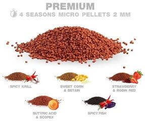 Δολώματα Pellets ZFISH Micro Pellets 700 g 2 χλστ. Φράουλα ( Γεύση )-Robin Red Δολώματα Pellets - 2