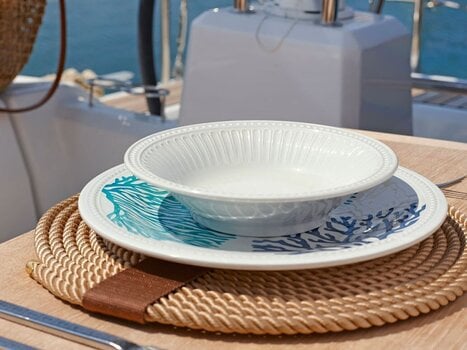 Marine Dishes, Marine Cutlery Marine Business Harmony Dessert Plates 6 Plate - 3