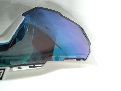 Cycling Glasses Scicon Aeroshade Kunken White Gloss/SCNPP Multimirror Blue/Clear Cycling Glasses (Just unboxed) - 2