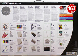 Acrylic Paint Daler Rowney Simply Art Set 163 pcs - 1