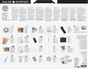 Acrylic Paint Daler Rowney Simply Art Set 115 pcs - 1