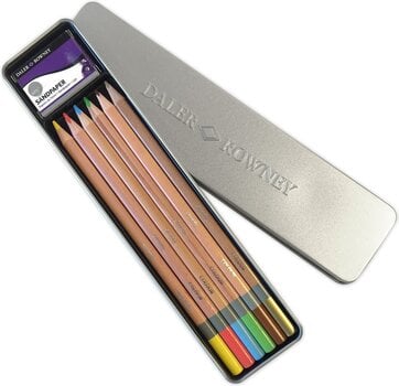 Crayon graphite Daler Rowney Simply Sketching Pencils Coffret crayons de couleur 8 pièces - 3