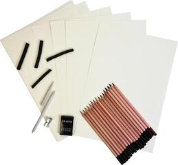 Graphitstiften Daler Rowney Simply Sketching Pencils Künstlerfarbstifte Set 40 Stck - 3