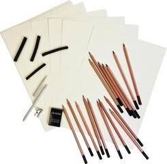 Graphitstiften Daler Rowney Simply Sketching Pencils Künstlerfarbstifte Set 40 Stck - 4