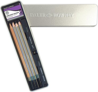 Crayon graphite Daler Rowney Simply Sketching Pencils Coffret crayons d'artiste 8 pièces - 3