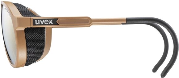 Outdoor Sunglasses UVEX MTN Classic CV Desert Mat/Colorvision Mirror Champagne Outdoor Sunglasses - 4