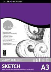 Skizzenbuch Daler Rowney Simply Sketching Paper Simply Skizzenbuch 72 A3 95 g - 3