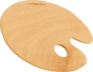 Paleta de artista Daler Rowney Palettes Artists' Wooden Oval  - 1