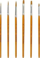 Malířský štětec Daler Rowney Simply Acrylic Brush Gold Taklon Synthetic Sada štětců 6 ks - 3