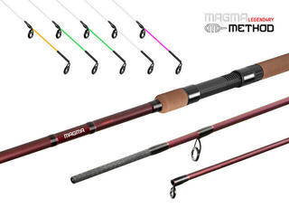 Feederrute Delphin Magma LEGEND4RY Method Angelrute 4,0 m 215 g 3 Teile - 1
