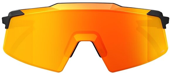 Gafas de ciclismo 100% Aerocraft Soft Tact Black/HiPER Red Multilayer Mirror Lens Gafas de ciclismo - 3