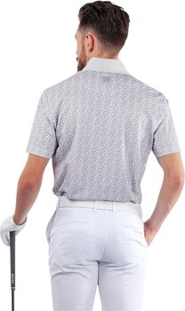 Chemise polo Galvin Green Miracle Mens Polo Shirt White/Cool Grey M - 4