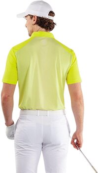 Rövid ujjú póló Galvin Green Mile Mens Polo Shirt Lime/White M Rövid ujjú póló - 4