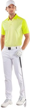 Chemise polo Galvin Green Mile Mens Lime/White L Chemise polo - 5