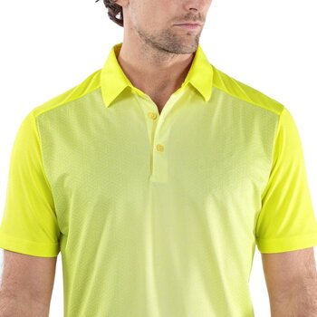 Polo košeľa Galvin Green Mile Mens Lime/White L Polo košeľa - 7