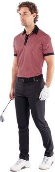 Chemise polo Galvin Green Mate Mens Polo Shirt Red/Black S - 5