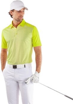 Πουκάμισα Πόλο Galvin Green Mile Mens Lime/White XL Πουκάμισα Πόλο - 3