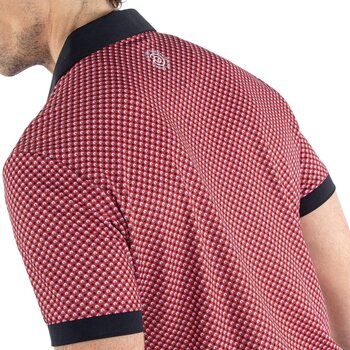 Chemise polo Galvin Green Mate Mens Polo Shirt Red/Black S Chemise polo - 8