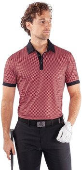 Chemise polo Galvin Green Mate Mens Red/Black M Chemise polo - 3