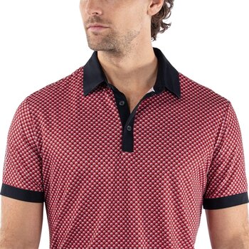 Rövid ujjú póló Galvin Green Mate Mens Red/Black M Rövid ujjú póló - 7