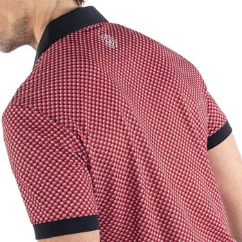 Πουκάμισα Πόλο Galvin Green Mate Mens Red/Black XL Πουκάμισα Πόλο - 8