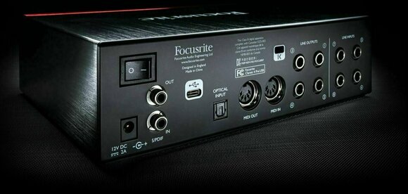 USB audio převodník - zvuková karta Focusrite Clarett 4Pre USB - 9