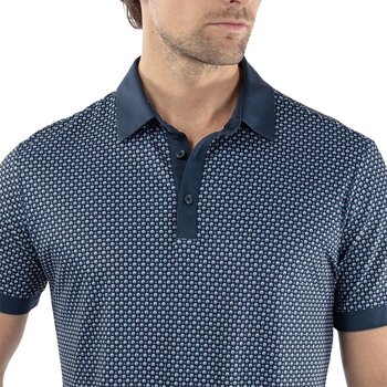 Chemise polo Galvin Green Mate Mens Polo Shirt Cool Grey/Navy XL Chemise polo - 7
