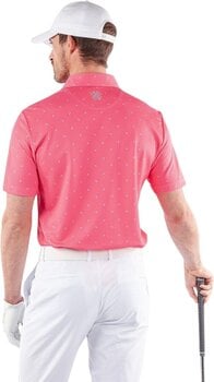 Tricou polo Galvin Green Miklos Mens Camelia Rose XL Tricou polo - 4