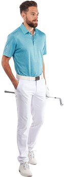 Camisa pólo Galvin Green Mani Mens Aqua XL Camisa pólo - 5