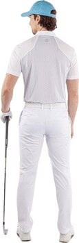 Πουκάμισα Πόλο Galvin Green Mio Mens Grey/White L Πουκάμισα Πόλο - 6