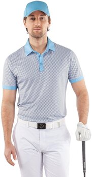 Poloshirt Galvin Green Mate Mens Alaskan Blue L Poloshirt - 3