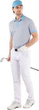 Camisa pólo Galvin Green Mate Mens Alaskan Blue L Camisa pólo - 5