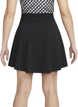 Saia/Vestido Nike Dri-Fit Advantage Womens Long Golf Skirt Black/White XS - 2