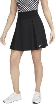 Saia/Vestido Nike Dri-Fit Advantage Womens Long Golf Skirt Black/White XS - 6