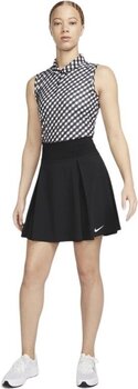 Kleid / Rock Nike Dri-Fit Advantage Womens Long Golf Skirt Black/White XS - 7