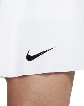 Saia/Vestido Nike Dri-Fit Advantage Womens Long Golf Skirt White/Black XS - 3