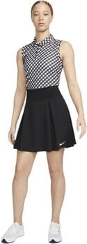 Kleid / Rock Nike  Dri-Fit Advantage Womens Long Golf Skirt Black/White XL - 7