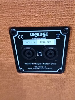 Basszusgitár hangláda Orange OBC112 (Használt ) - 6