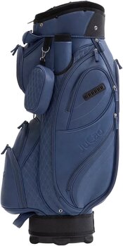 Golf Bag Jucad Style Dark Blue/Leather Optic Golf Bag - 4
