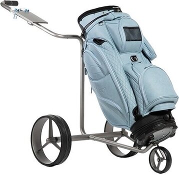 Cart Bag Jucad Style Bright Blue/Leather Optic Cart Bag - 10