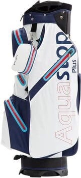Golf Bag Jucad Aquastop Plus Blue/White/Red Racing Design Golf Bag - 3