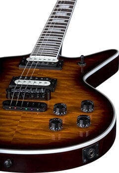 Guitare électrique Dean Guitars Cadillac Select Quilt Top Trans Brazilia - 3