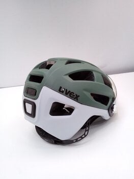 Casco da ciclismo UVEX Finale Visor Vario Moss Green/Cloud M 56-61 Casco da ciclismo (Seminuovo) - 4