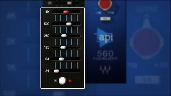 Plug-In software da studio Waves API 560 (Prodotto digitale) - 2